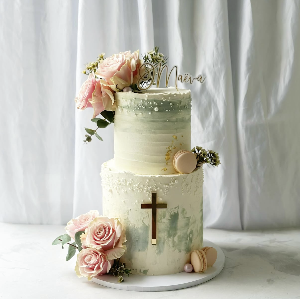 Christening cake design 3